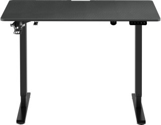 BIURKO DEFENDER ELECTRIC CZARNE EL GAMING
