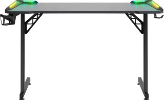 BIURKO DEFENDER JUPITER RGB CZARNE GAMING