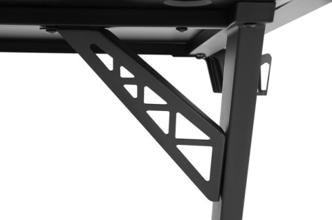 BIURKO DEFENDER JUPITER RGB CZARNE GAMING