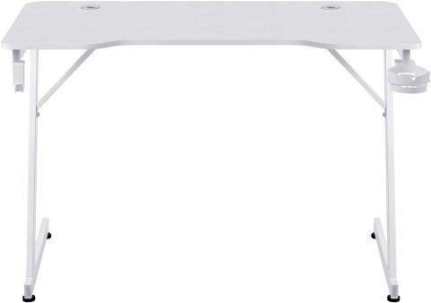 BIURKO DEFENDER SOLAS BIAŁE RGB GAMING