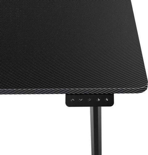 BIURKO DEFENDER VOLT CZARNE EL GAMING