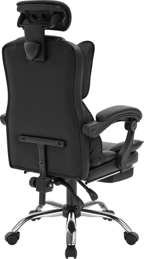 FOTEL DEFENDER EGO CZARNY GAMING