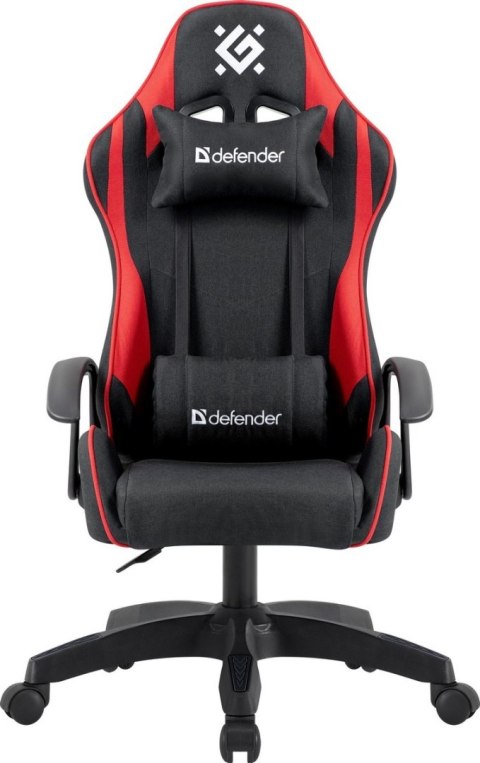 FOTEL DEFENDER KRAKEN CZERWONO-CZARNY GAMING