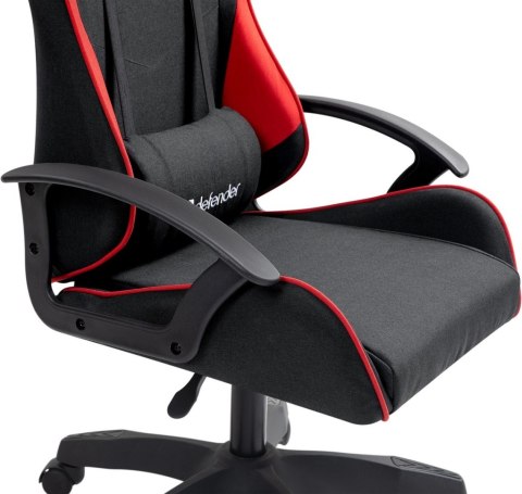 FOTEL DEFENDER KRAKEN CZERWONO-CZARNY GAMING
