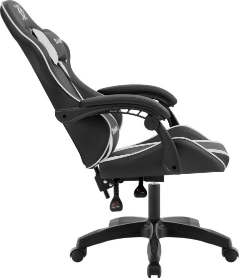 FOTEL DEFENDER LEGAS BIAŁO-CZARNY GAMING