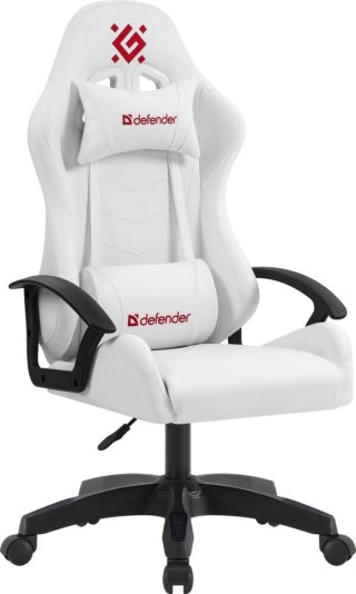 FOTEL DEFENDER LION BIAŁY GAMING