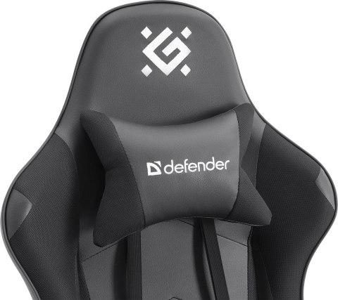 FOTEL DEFENDER OKAS SZARO-CZARNY GAMING