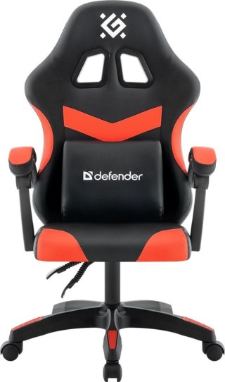 FOTEL DEFENDER RUNA CZERWONO-CZARNY GAMING
