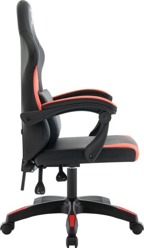 FOTEL DEFENDER RUNA CZERWONO-CZARNY GAMING