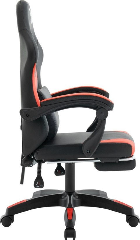 FOTEL DEFENDER RUNA PRO CZERWONO-CZARNY GAMING