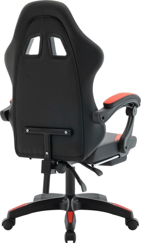 FOTEL DEFENDER RUNA PRO CZERWONO-CZARNY GAMING