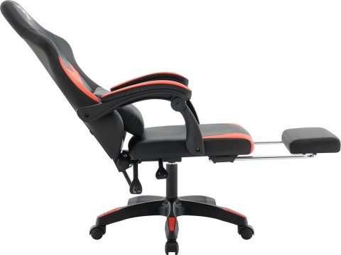 FOTEL DEFENDER RUNA PRO CZERWONO-CZARNY GAMING