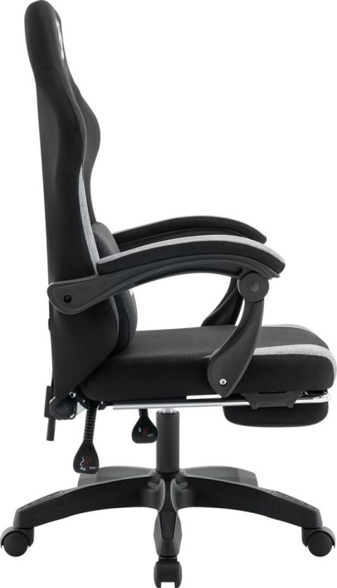 FOTEL DEFENDER RUNA PRO SZARO-CZARNY GAMING