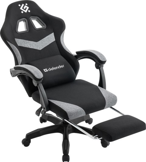 FOTEL DEFENDER RUNA PRO SZARO-CZARNY GAMING