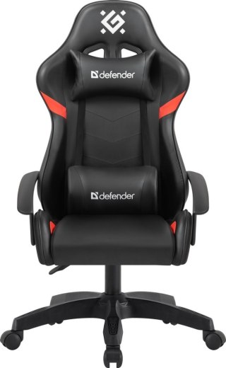 FOTEL DEFENDER SHARM CZERWONO-CZARNY GAMING