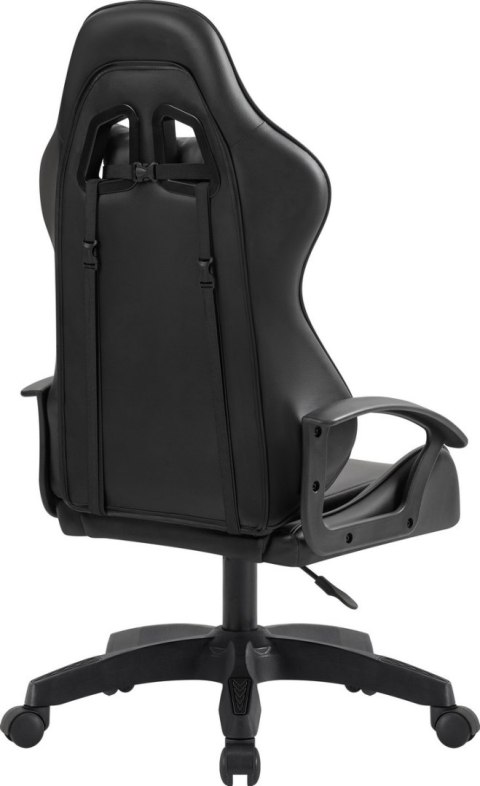 FOTEL DEFENDER SHARM CZERWONO-CZARNY GAMING