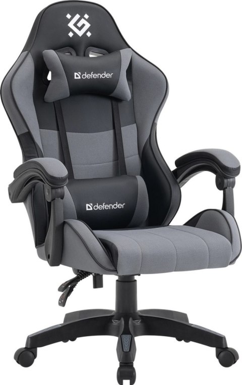 FOTEL DEFENDER STRIDER SZARO-CZARNY GAMING
