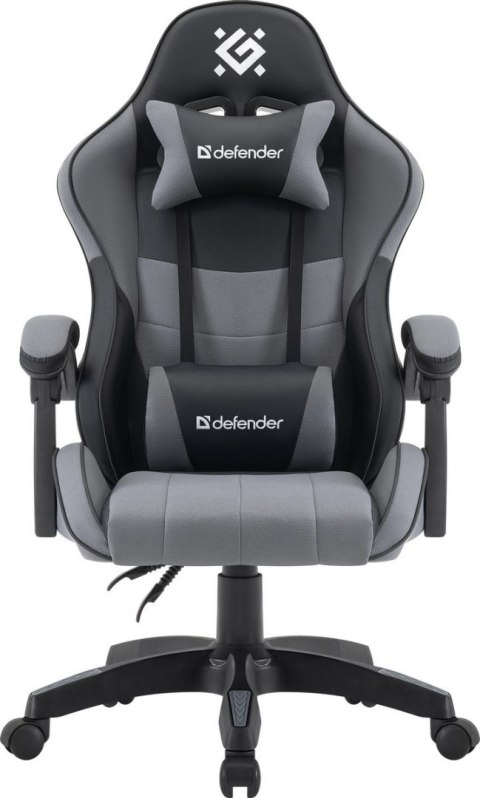 FOTEL DEFENDER STRIDER SZARO-CZARNY GAMING