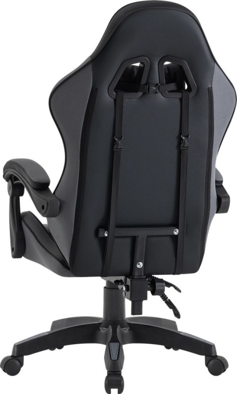 FOTEL DEFENDER STRIDER SZARO-CZARNY GAMING