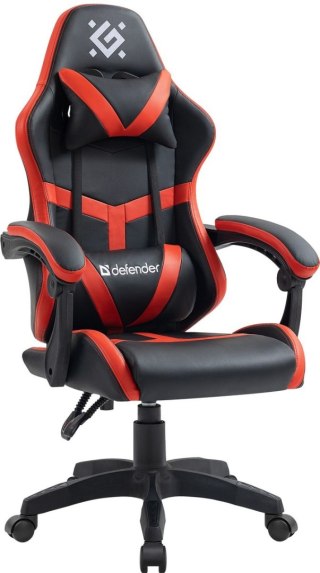FOTEL DEFENDER SYNERGY CZERWONO-CZARNY GAMING