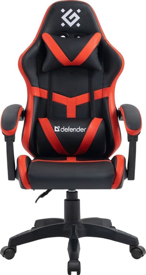 FOTEL DEFENDER SYNERGY CZERWONO-CZARNY GAMING