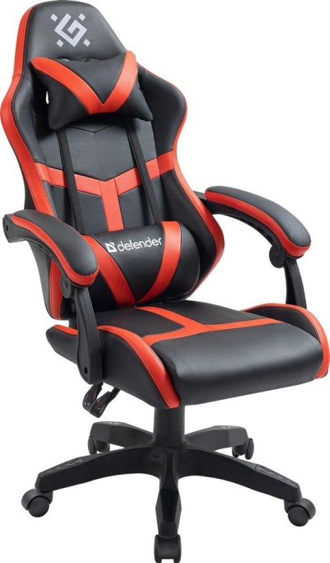 FOTEL DEFENDER SYNERGY CZERWONO-CZARNY GAMING