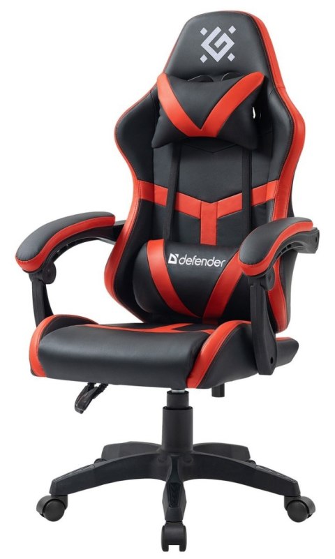 FOTEL DEFENDER SYNERGY CZERWONO-CZARNY GAMING
