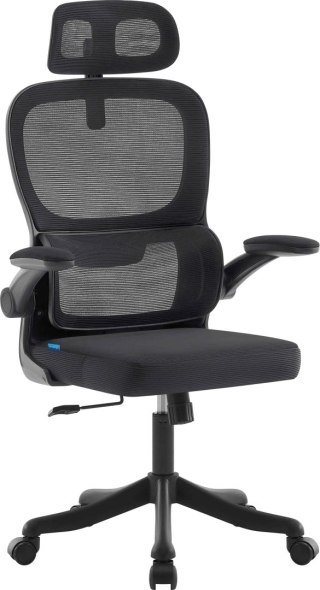FOTEL DEFENDER VARNA CZARNY GAMING