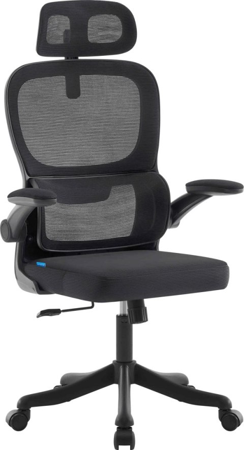 FOTEL DEFENDER VARNA CZARNY GAMING