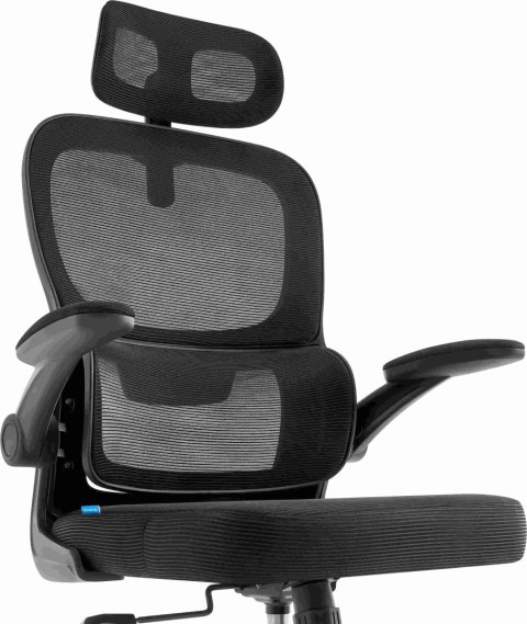 FOTEL DEFENDER VARNA CZARNY GAMING