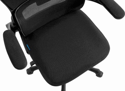 FOTEL DEFENDER VARNA CZARNY GAMING