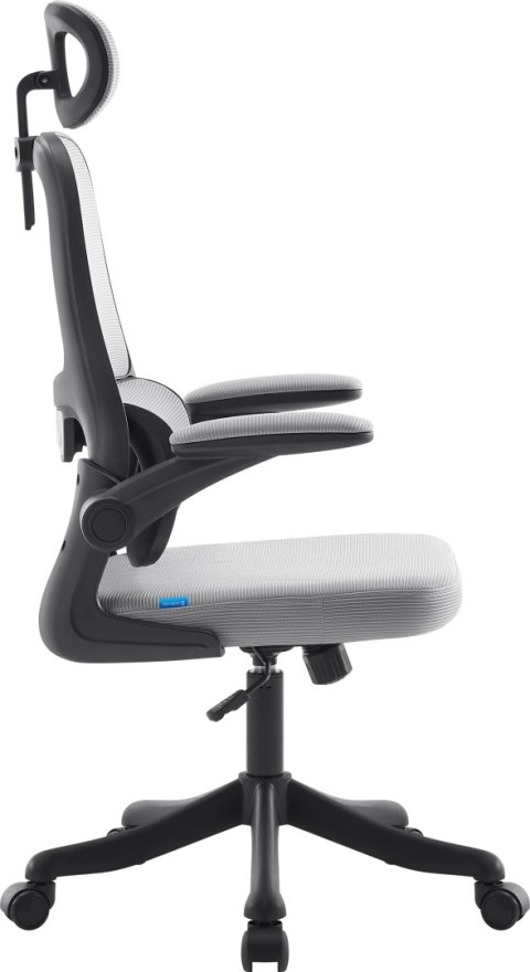 FOTEL DEFENDER VARNA SZARY GAMING