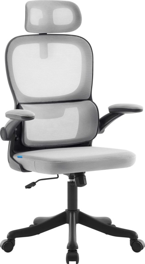 FOTEL DEFENDER VARNA SZARY GAMING