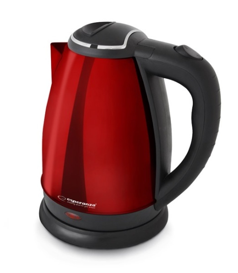 Czajnik elektryczny Esperanza Victoria EKK113R - 1,8 L 1800 W czerwony bezprzewodowy
