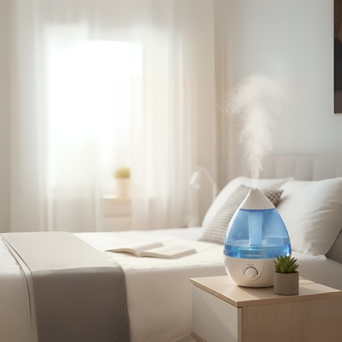 Nawilżacz powietrza Esperanza EHA005 2.6L 25W - ultradźwiękowy, 7 kolorów LED