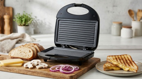 Opiekacz do kanapek Esperanza EKT009 Tortilla 1000W - grill, panini