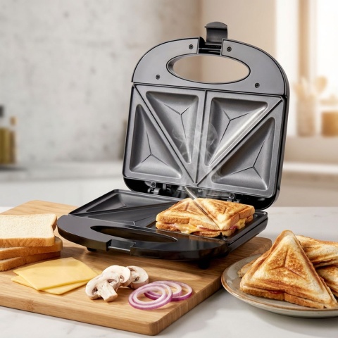 Opiekacz do kanapek Esperanza EKT011 ASIAGO 1000W - na 2 tosty