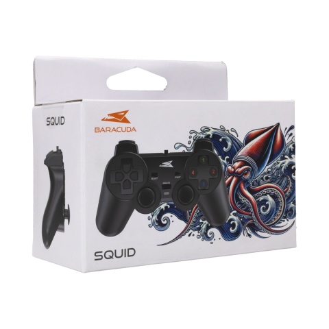 Gamepad Przewodowy Baracuda Squid USB do PC 12 Przycisków