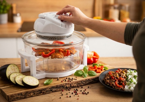 Kombiwar halogenowy 18L Esperanza EKO003 1400W piekarnik grill bez tłuszczu
