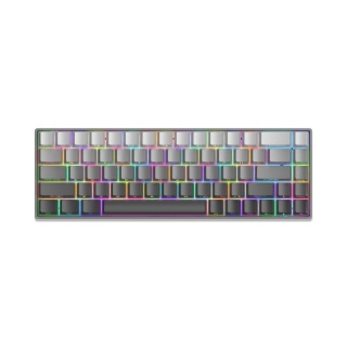 Klawiatura Mechaniczna White Shark NUNCHAKU Red Switch 68 Klawiszy RGB Gray