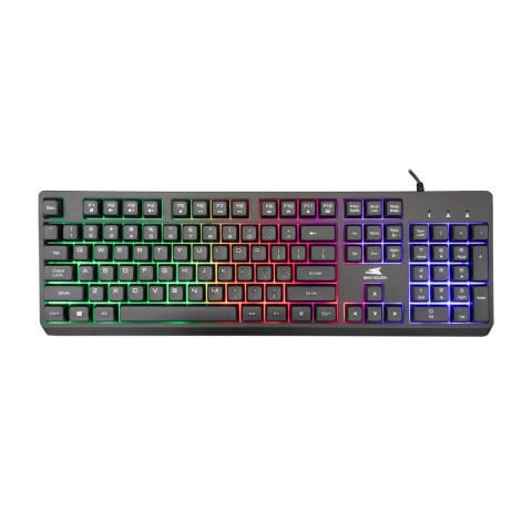 Klawiatura Membranowa Baracuda Starfish GAMING Rainbow LED Anti-Ghosting USB