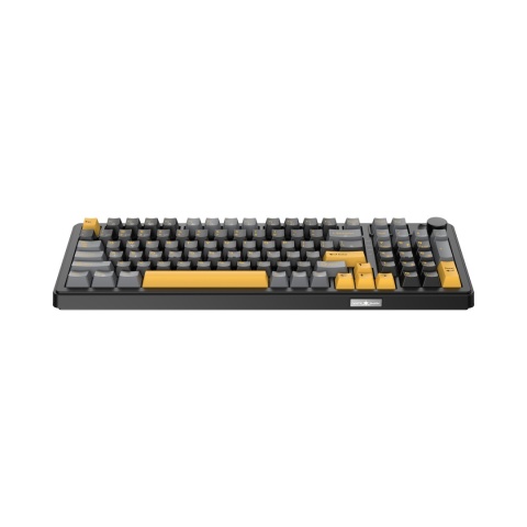 Klawiatura mechaniczna White Shark EXCALIBUR czarna KTT Wine GAMING Red RGB Hot-Swap