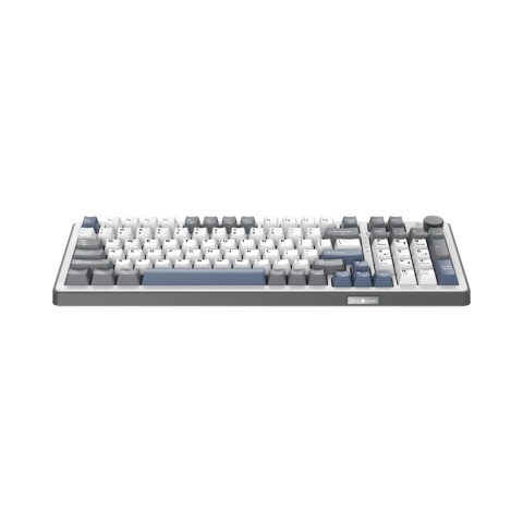 Klawiatura mechaniczna White Shark EXCALIBUR biała KTT Wine GAMING Red RGB Hot-Swap