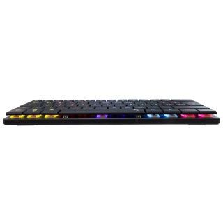 Klawiatura Mechaniczna White Shark NAGAMAKI GAMING czarna Red Switch Low Profile RGB