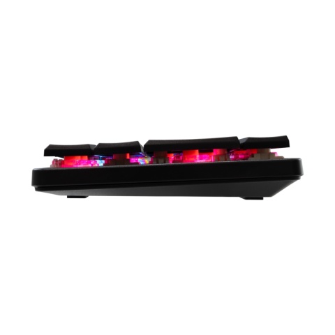 Klawiatura gamingowa White Shark NAGAMAKI czarna Red Switch Low Profile RGB