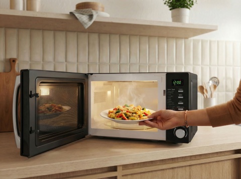 Kuchenka mikrofalowa Esperanza EKO010 20L 1200W grill 14 programów wyświetlacz LED