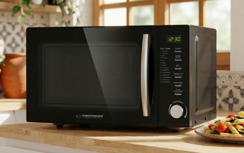 Kuchenka mikrofalowa Esperanza EKO010 20L 1200W grill 14 programów wyświetlacz LED