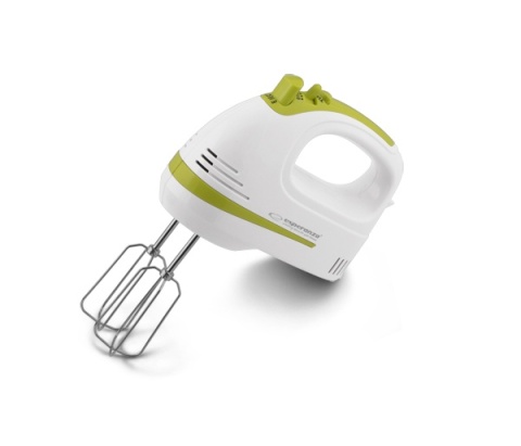 Mikser Ręczny 400W Esperanza Apple Pie EKM011 Turbo, 4 końcówki, 5 Prędkości