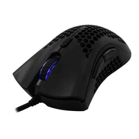 Mysz Gamingowa Baracuda Coral 12800 DPI RGB 1000 Hz 6 Przycisków Czarna