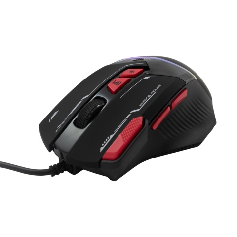 Mysz Gamingowa Baracuda Manta 12800 DPI RGB 1000 Hz 8 Przycisków Czarna